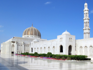 Al Qubrah Mosque in Muscat Oman
